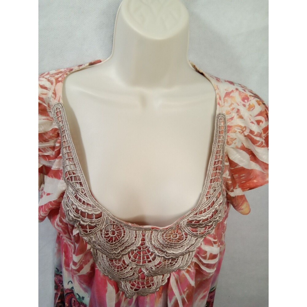APT.9 Womens XL Blouse Embroidery Multicolored - Picture 2 of 14